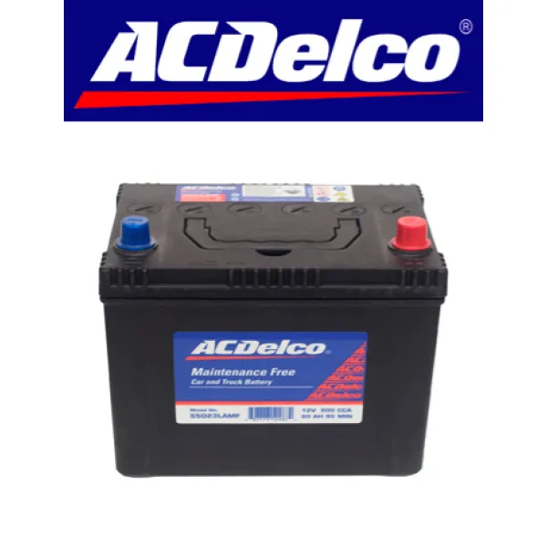 BATERIA ACDELCO 60AH 500CCA POSITIVO LADO DERECHO (- +)